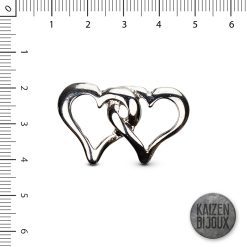 Corazon doble calado 37mm