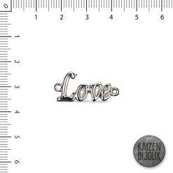 Dije Love pulsera 25mm