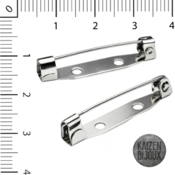 Base Prendedor 30mm níq.