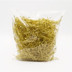 Alfileres 4,5cm Dorado c/tope