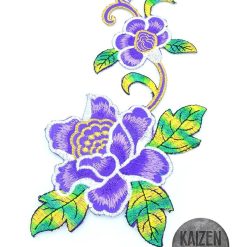 Aplique Termoadhesivo Flor Violeta