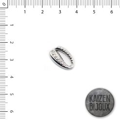 Buzio labrado s/argolla de 14mm