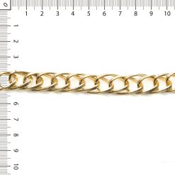 Cadena Aluminio  groumet doble