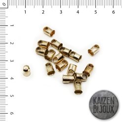 Capuchones 4,2mm dorados