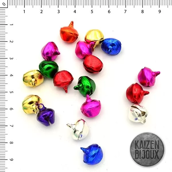 Cascabeles de colores - Grande - Kaizen Bijoux