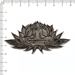 Centro collar Loto/yogi Niquel Pat.