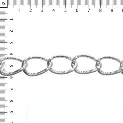 Chanel Labrada Aluminio Plateada