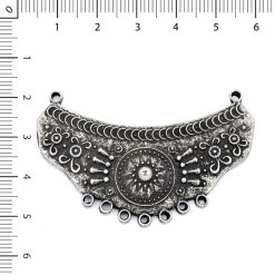 Cuello rústico plata vieja