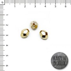 Cuenta Facetada CCB Dorado
