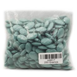 Cuentas Acrílicas Oval Facetadas