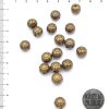 Cuentas Plástico  CCB Bronce