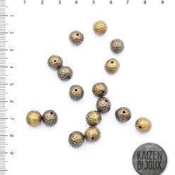 Cuentas Plásticas Bronce v.