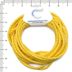 Cuerina Trenzada Amarilla