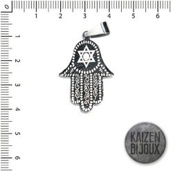 Dije Acero Mano Hamsa