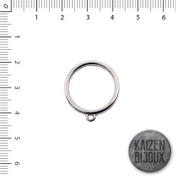 Silueta Aro pequeño de una argolla