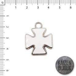 Cruz Malta grande esmalt.