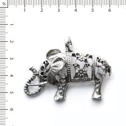 Dije elefante chico hindu calado