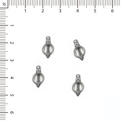 Dije gota oval niquel