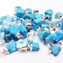 Dije Howlite turquesa chico