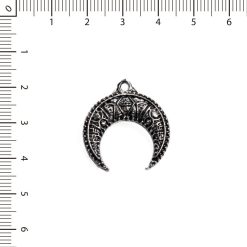 Dije medialuna invertida patinada