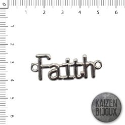 Dije pulsera Faith