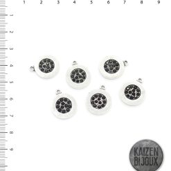 Dije Redondo con Strass