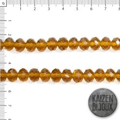 Dona Cristal Marron Traslucido 10mm
