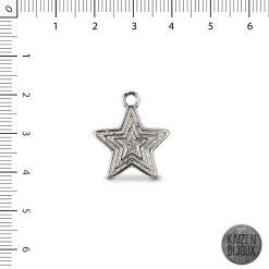 Dije Estrella Rayada