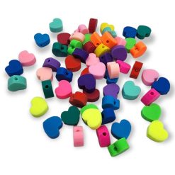 Corazones de Fimo Pasantes