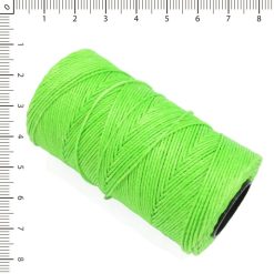 Hilo Encerado Verde Fluor