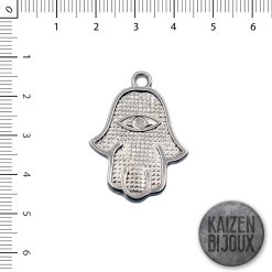 Mano Hamsa c/puntitos 34mm