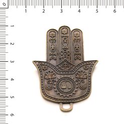 Mano Hamsa gigante bronce