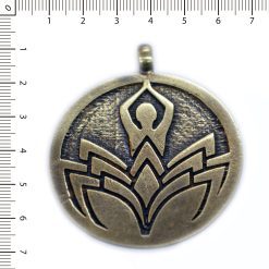 Medallon  flor de Loto