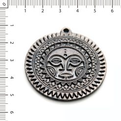 Medallon sol peltre