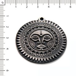 Medallon sol plata vieja