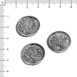 Moneda Arbol de la vida patinada