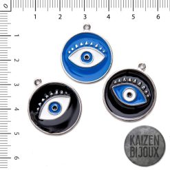 Ojo turco esmaltado 27mm