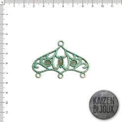 Percha Calada con 3 Colgantes