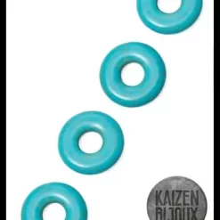 Piedras Reconstituidas Dona 30mm Turquesa