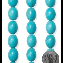 Piedras Reconstituidas Oval 10*14 Turquesa