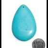 Piedras Reconstituidas Plana 35*56 Turquesa