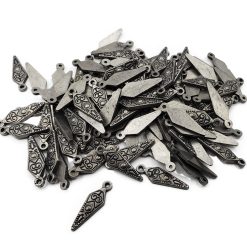 Dije Rombo Plata vieja