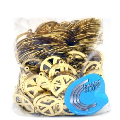 Símbolo Paz 22mm Dorado