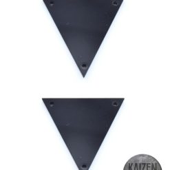Triángulo 3cm c/3 agujeros