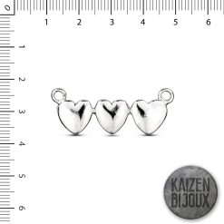 Corazon triple doble agarre