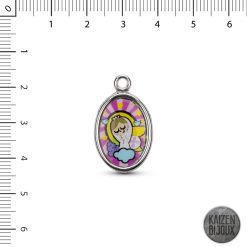 Angel de la guarda nena 18 x 23mm