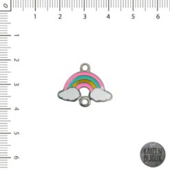 Dije Arcoiris doble agarre