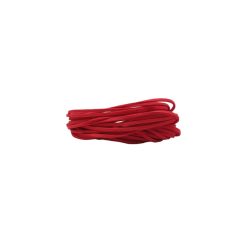 Cinta de Gamuza 3mm Roja
