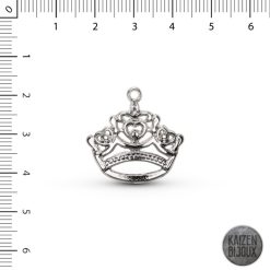 Dije Corona princesa 25mm