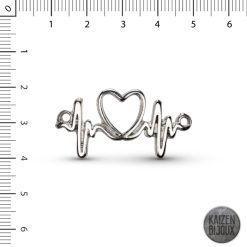 Electro corazon pulsera